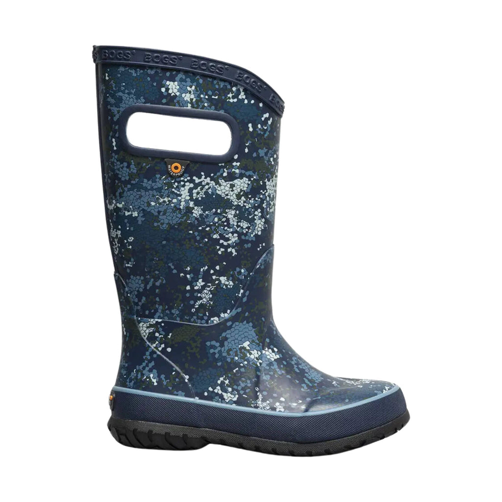 Bogs Kids' Micro Camo Rain Boots - Blue - Lenny's Shoe & Apparel