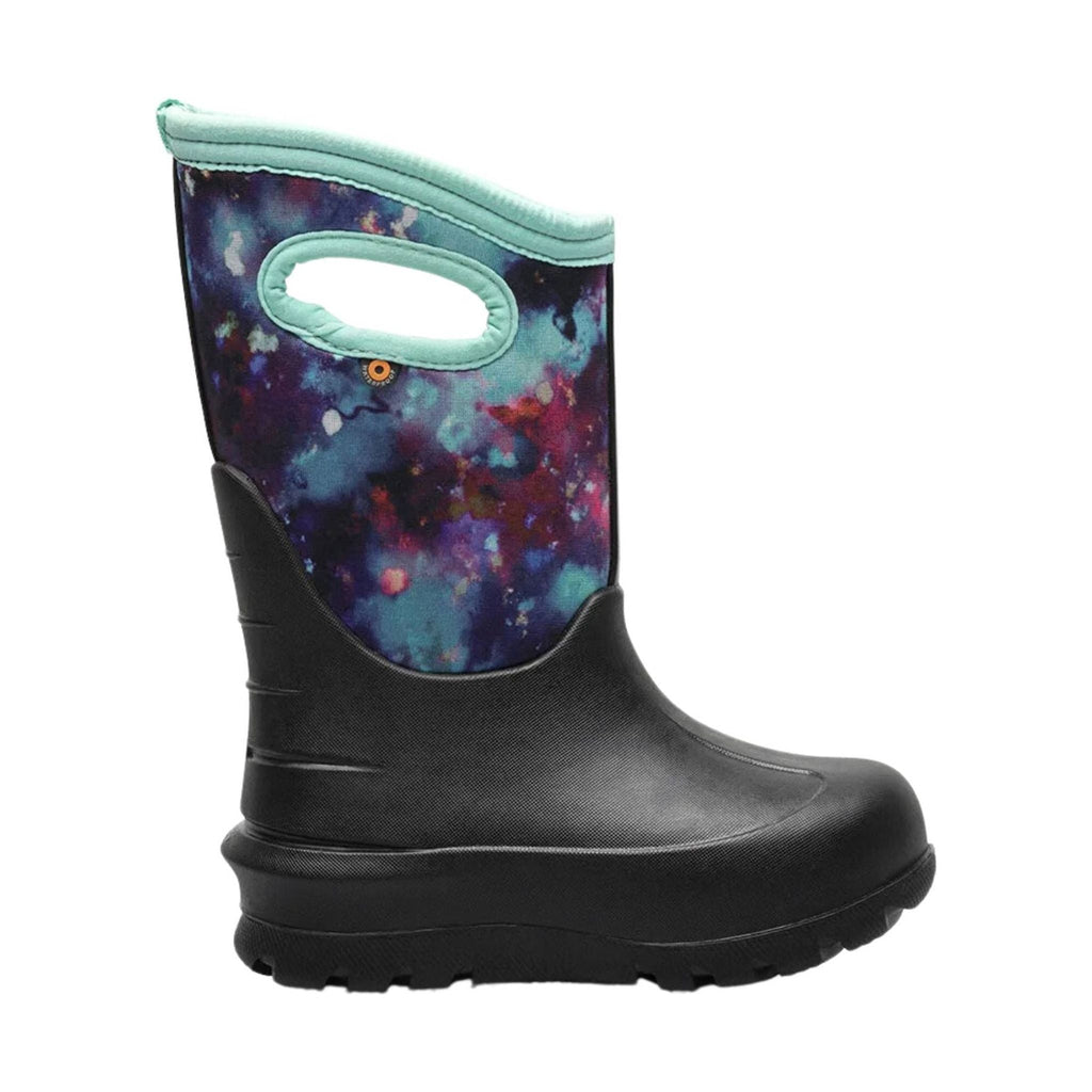 Bogs Kids' Neo Classic Sparkle Space Rain Boots - Blue Multi - Lenny's Shoe & Apparel
