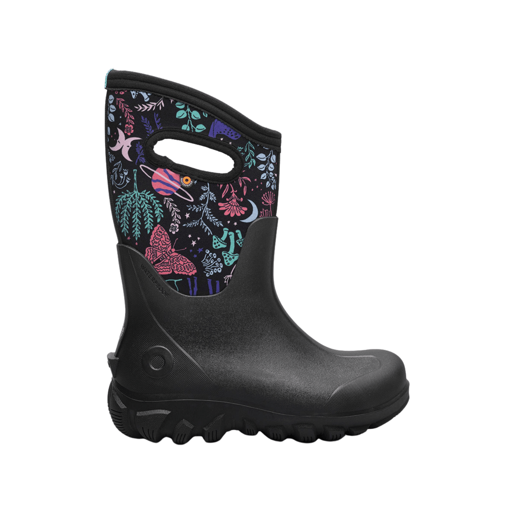 Bogs Kids' Seamless Cosmic Forest Winter Boots - Black Multi - Lenny's Shoe & Apparel
