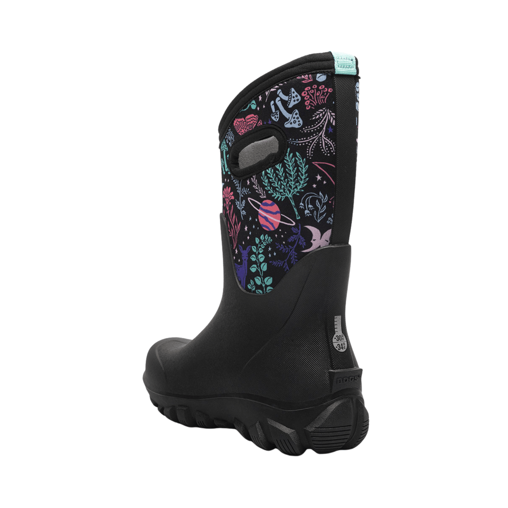 Bogs Kids' Seamless Cosmic Forest Winter Boots - Black Multi - Lenny's Shoe & Apparel