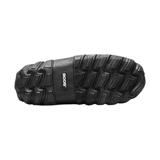 Black sole of a shoe with Geox branding on a white background