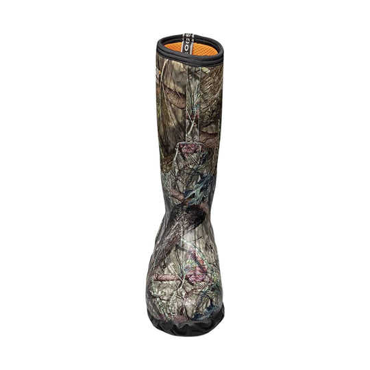 Camouflage boot on a white background