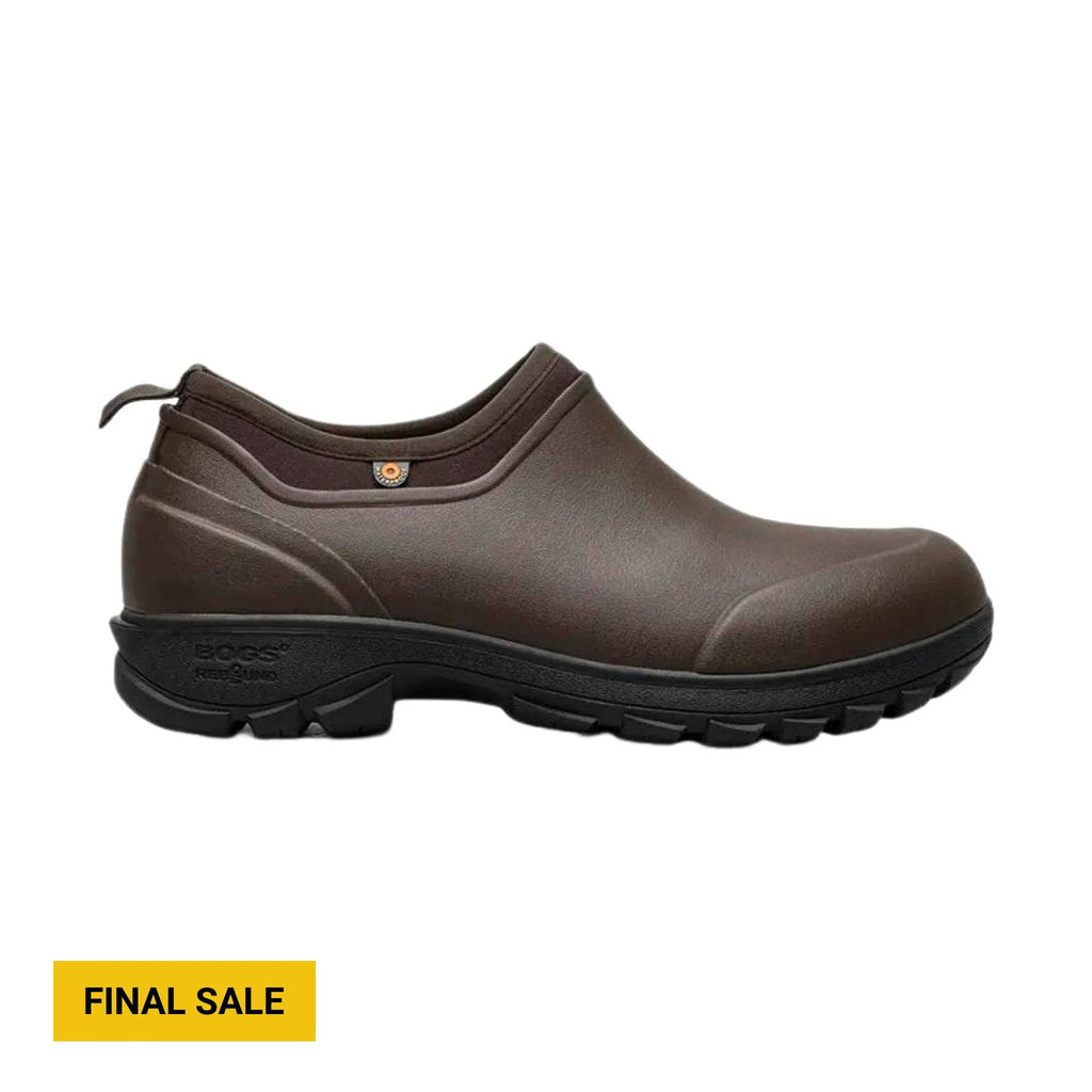 Bogs Men's Sauvie Slip On Waterproof Boot - Brown Multi - Lenny's Shoe & Apparel