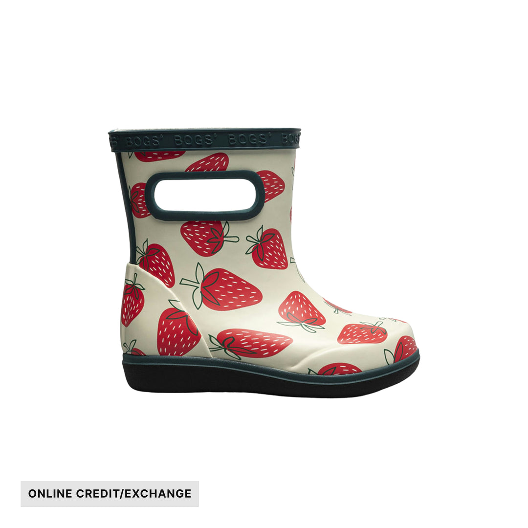 Bogs Toddlers' Skipper II Strawberries Rain Boots - Moss Multi - ONLINE CREDIT/EXCHANGE - Lenny's Shoe & Apparel
