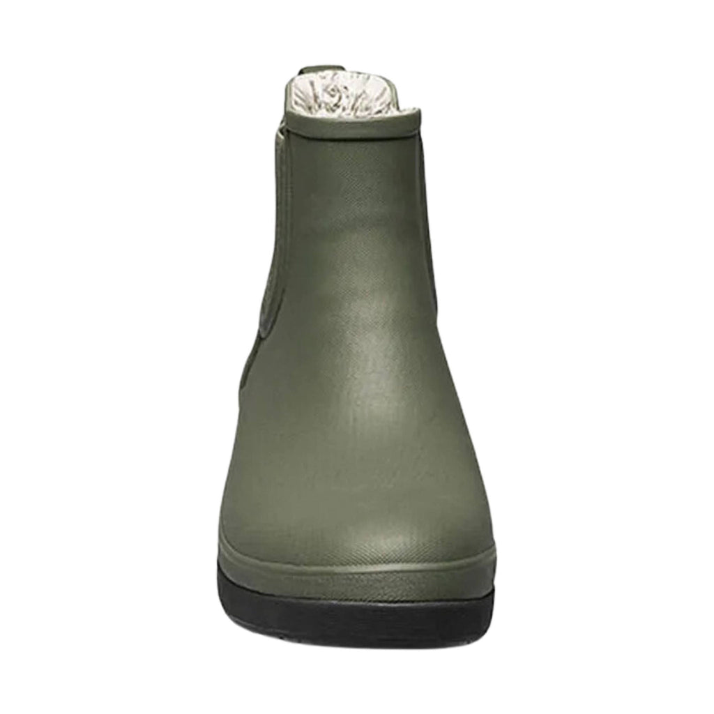 Bogs Women's Amanda Chelsea II Slip On Rain Boots - Green Ash - Lenny's Shoe & Apparel