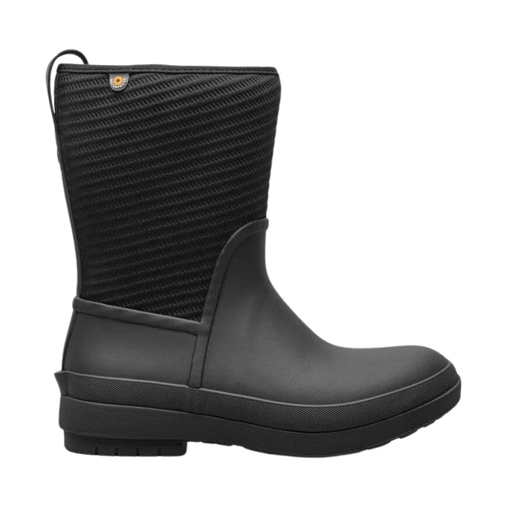 Bogs Women's Crandall II Mid Zip Waterproof Winter Boots - Black - Lenny's Shoe & Apparel