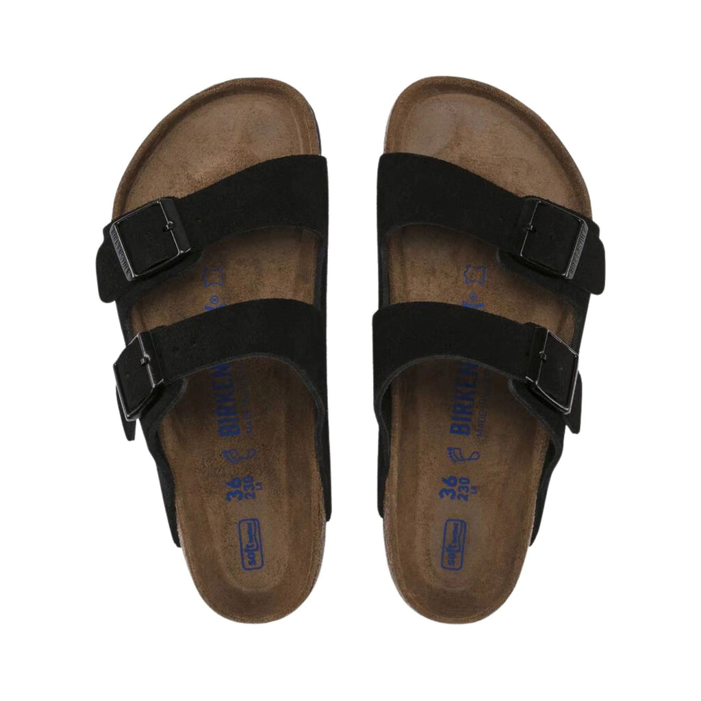 Brikenstock Arizona Soft Footbed Sandal - Black - Lenny's Shoe & Apparel