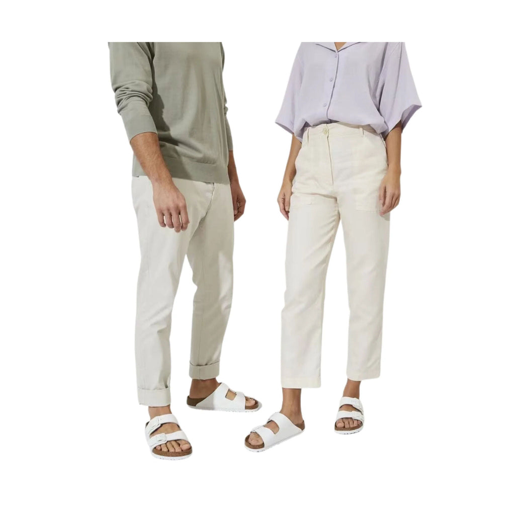 Brikenstock Arizona Soft Footbed Sandal - White - Lenny's Shoe & Apparel