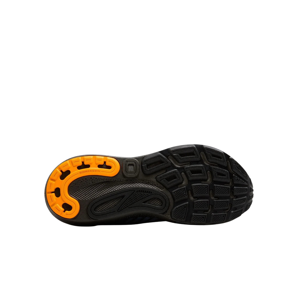 Brooks Men's Adrenaline GTS 24 Road Running Shoes - Black/Country Blue/Orange - Lenny's Shoe & Apparel