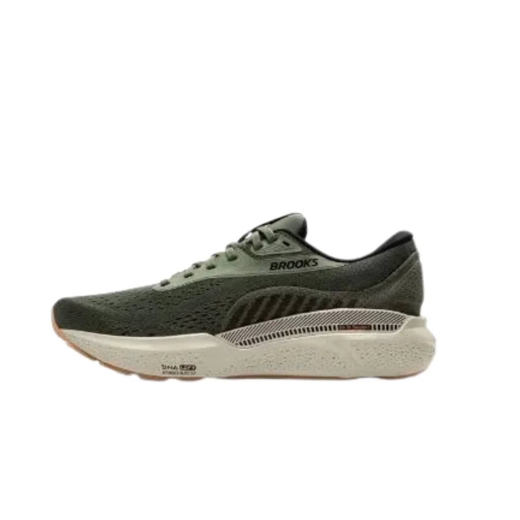 Brooks Men's Adrenaline GTS 24 Road Running Shoes - Thyme/Black/Pelican - Lenny's Shoe & Apparel