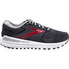 Brooks Men's Beast 20 Running Shoes - Blackened Pearl/Black/Red - Lenny's Shoe & Apparel