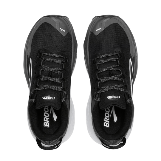 Brooks Men's Caldera 8 Trail Running Shoes - Black/Blackened Pearl/White - Lenny's Shoe & Apparel
