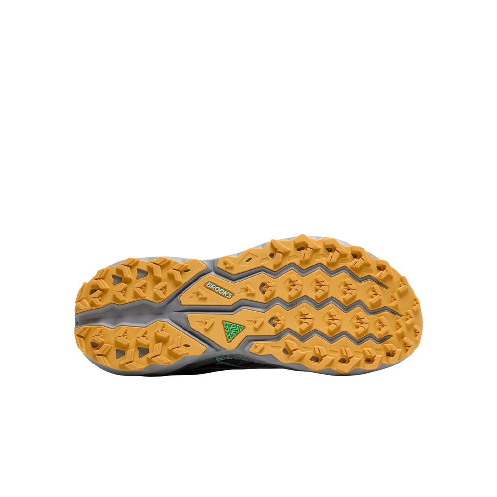 Brooks Men's Cascadia 19 Trail Running Shoes - Alloy/Ebony/Orange - Lenny's Shoe & Apparel