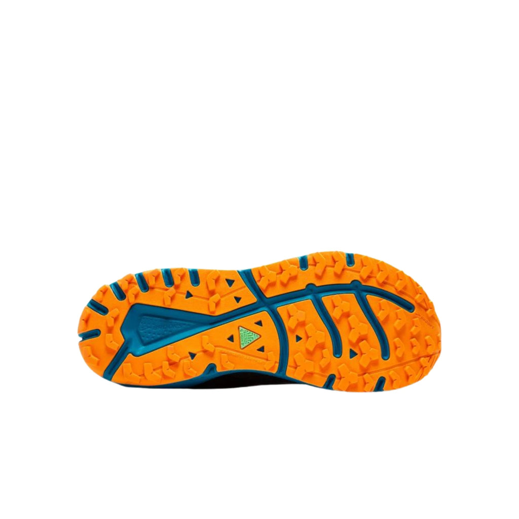 Brooks Men's Divide 5 Trail Running Shoes - Ebony/Mosaic Blue/Orange - Lenny's Shoe & Apparel