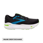 Brooks Men's Ghost Max Running Shoe - Black/Atomic Blue/Jasmine - Lenny's Shoe & Apparel