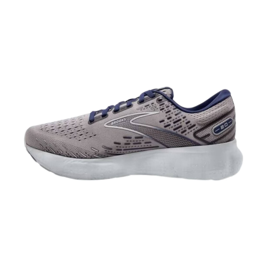 Brooks Men's Glycerin 20 Road Running Shoes - Alloy/Grey/Blue Depths - Lenny's Shoe & Apparel