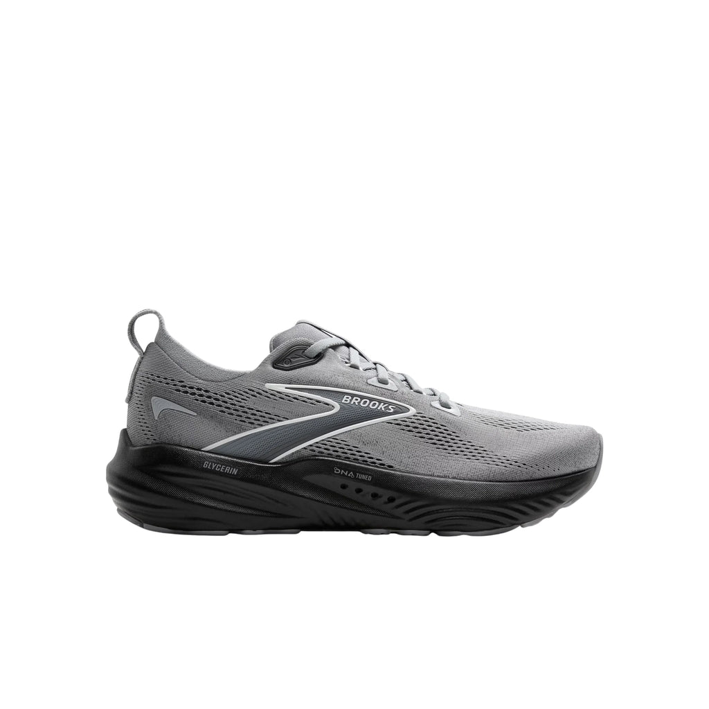 Brooks Men's Glycerin 22 Running Shoes - Primer Gray/Ebony/Bluewash - Lenny's Shoe & Apparel