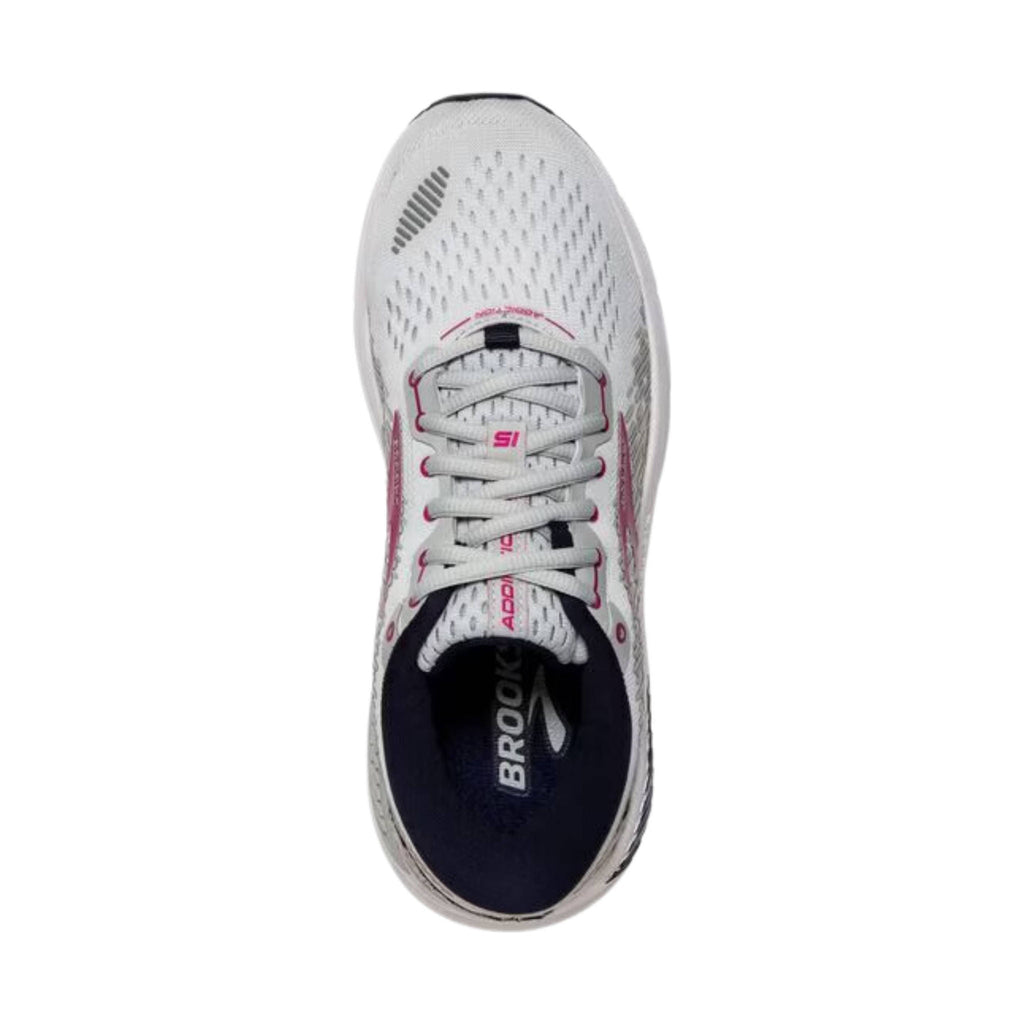 Brooks Women's Addiction GTS 15 Road Running Shoes - Oyster/Peacoat/Lilac Rose - Lenny's Shoe & Apparel