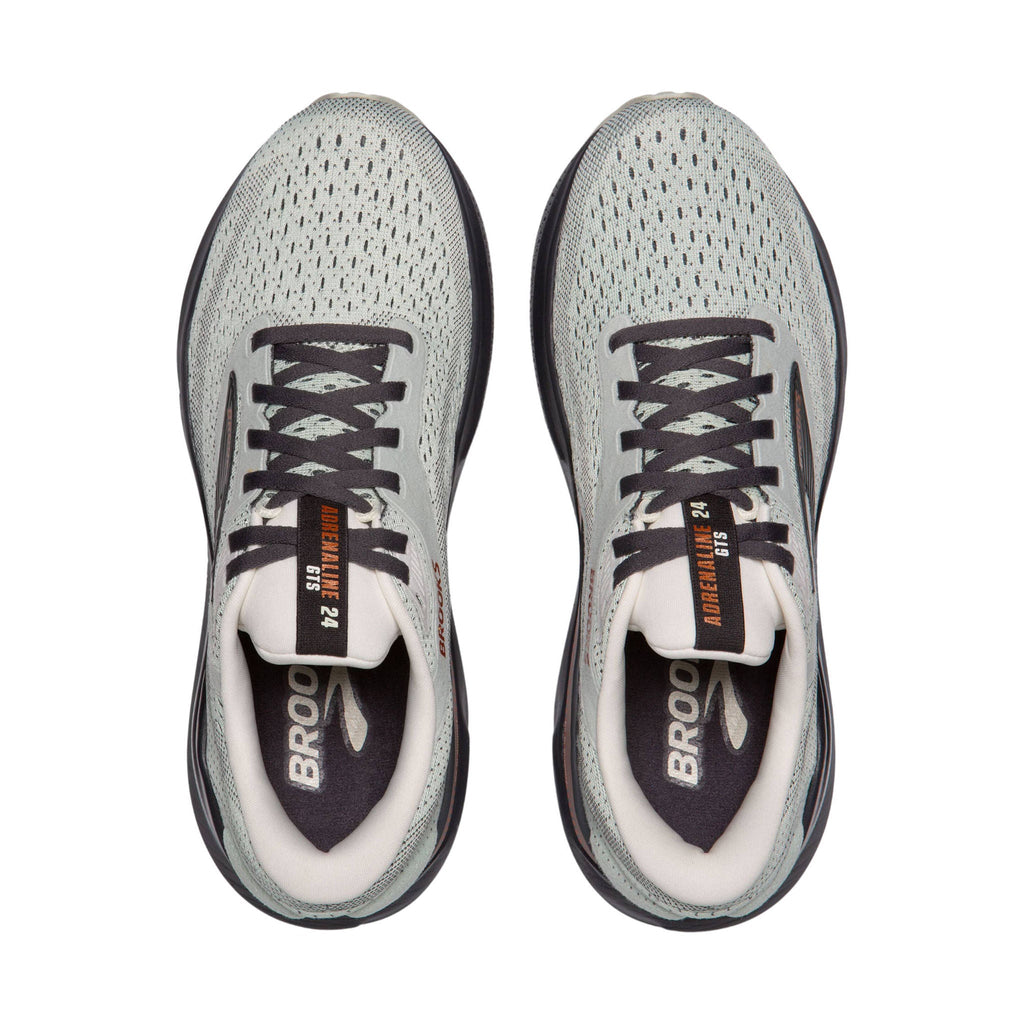 Brooks Women's Adrenaline GTS 24 Road Running Shoes - Mercury/Ebony/Copper - Lenny's Shoe & Apparel