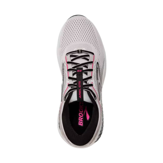 Brooks Women's Ariel GTS 23 Road Running Shoes - Grey/Black/Pink - ONLINE STORE CREDIT/EXCHANGE ONLY - Lenny's Shoe & Apparel