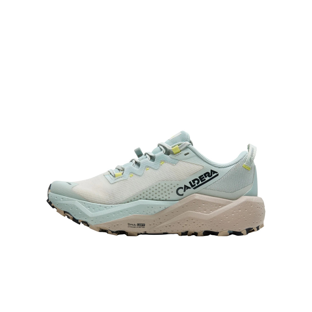 Brooks Women's Caldera 8 Trail Running Shoes - Misty Blue/Coconut/Chateau - Lenny's Shoe & Apparel