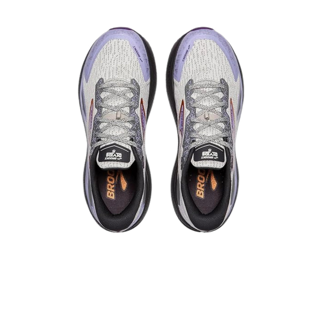 Brooks Women's Divide 5 Trail Running Shoes - Mercury/Ebony/Sweet Lavender - Lenny's Shoe & Apparel