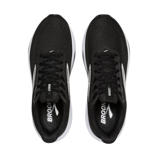Brooks Women's Ghost 17 Road Running Shoes - Black/Grey/White - Lenny's Shoe & Apparel