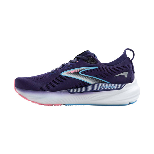 Brooks Women's Glycerin GTS 22 Road Running Shoes - Blue Ribbon/Peacoat/Dianthus - Lenny's Shoe & Apparel