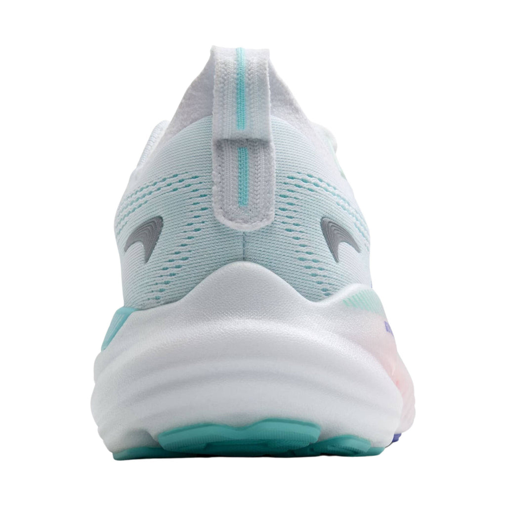 Brooks Women's Glycerin GTS 22 Road Running Shoes - White/Limpet Shell/Amparo Blue - Lenny's Shoe & Apparel