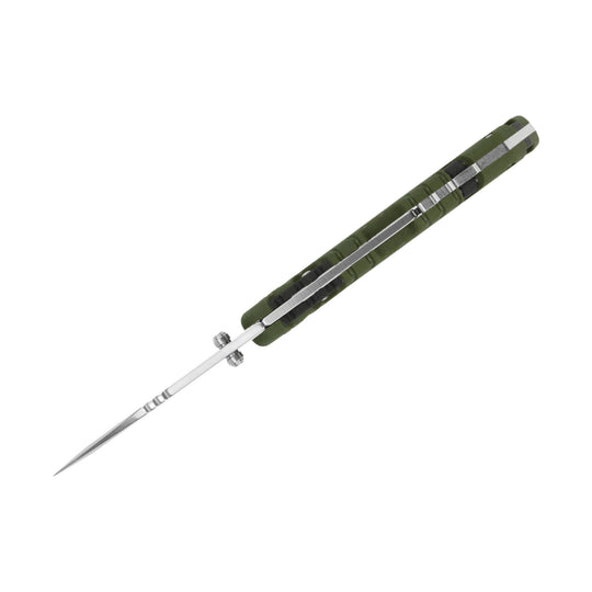 Buck Small Folding Pursuit Knife - Green/Black - Lenny's Shoe & Apparel
