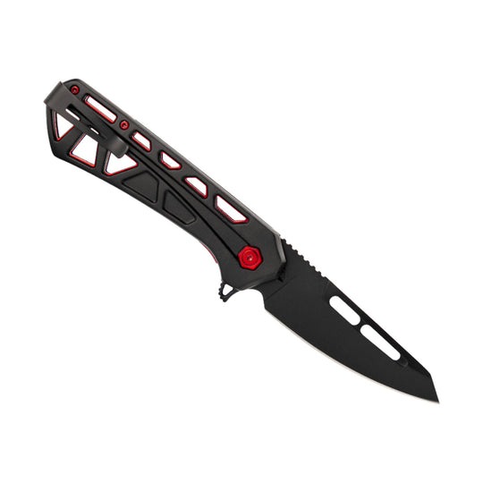 Buck Trace Ops Knife - Black/Red - Lenny's Shoe & Apparel