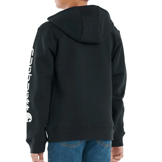 Carhartt Boys' Long Sleeve Graphic Sweatshirt - Black 4 - 7 - Lenny's Shoe & Apparel