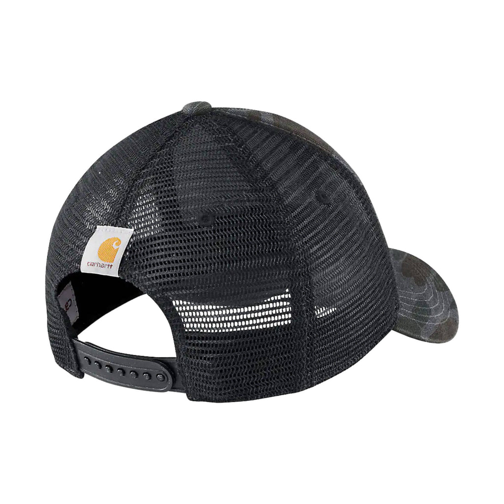Carhartt Canvas Mesh Back Camo Cap - Shadow Camo - Lenny's Shoe & Apparel