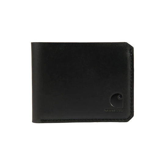 Carhartt Craftsman Leather Bifold Wallet - Black - Lenny's Shoe & Apparel