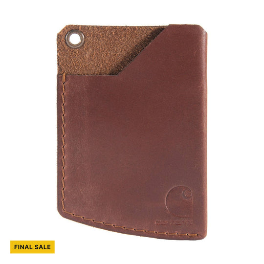 Carhartt Craftsman Leather Front Pocket Wallet - Brown - FINAL SALE - Lenny's Shoe & Apparel