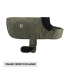 Carhartt Firm Duck Insulated Dog Chore Coat - Army Green - Lenny's Shoe & Apparel
