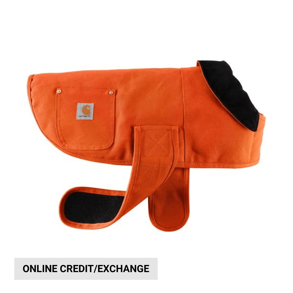 Carhartt Firm Duck Insulated Dog Chore Coat - Hunter Orange - Lenny's Shoe & Apparel