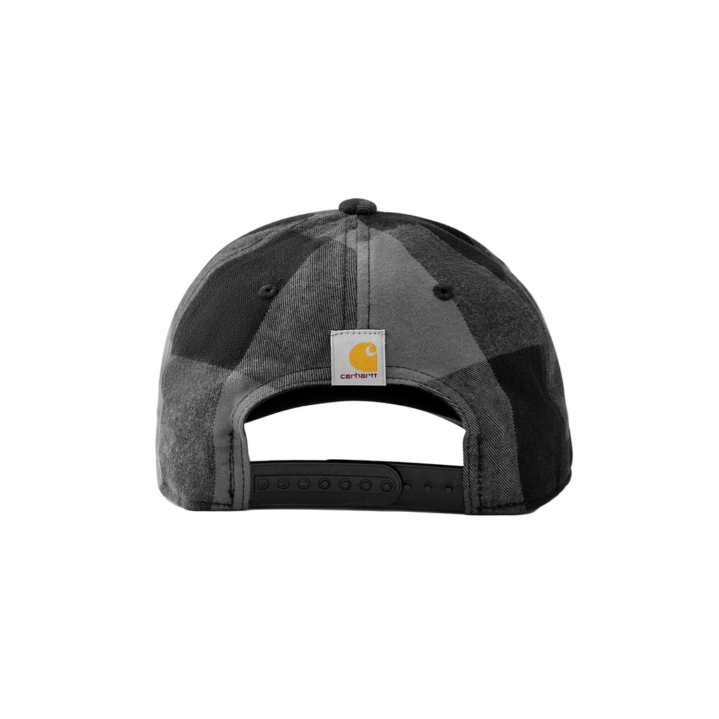 Carhartt Flannel Cap - Gravel - Lenny's Shoe & Apparel