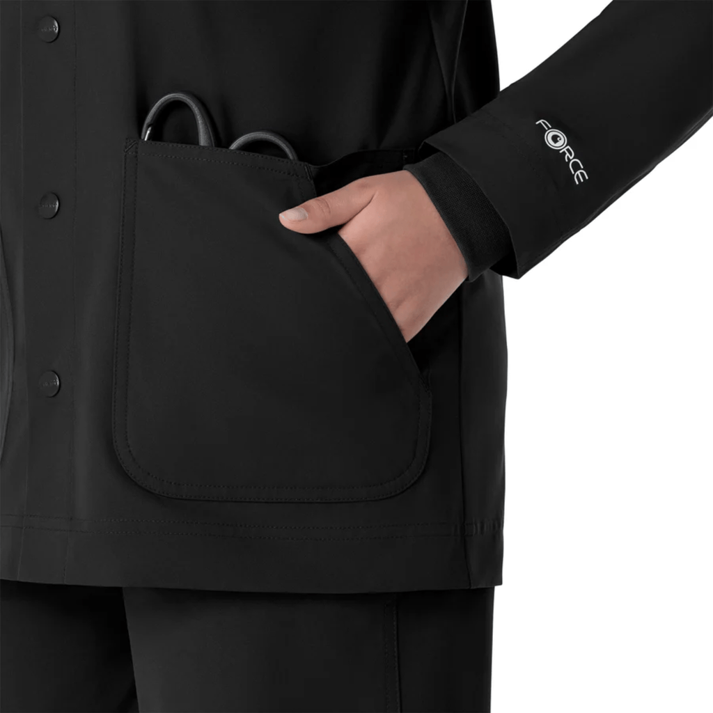 Carhartt Force Essentials Chore Scrub Coat - Black - Lenny's Shoe & Apparel