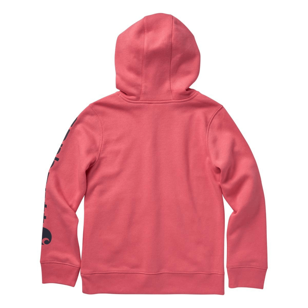 Carhartt Girls' Long Sleeve Graphic Sweatshirt - Pink Lemonade S - XL - Lenny's Shoe & Apparel