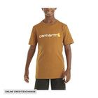 Carhartt Kids' Short Sleeve Logo T Shirt - Carhartt Brown - Lenny's Shoe & Apparel