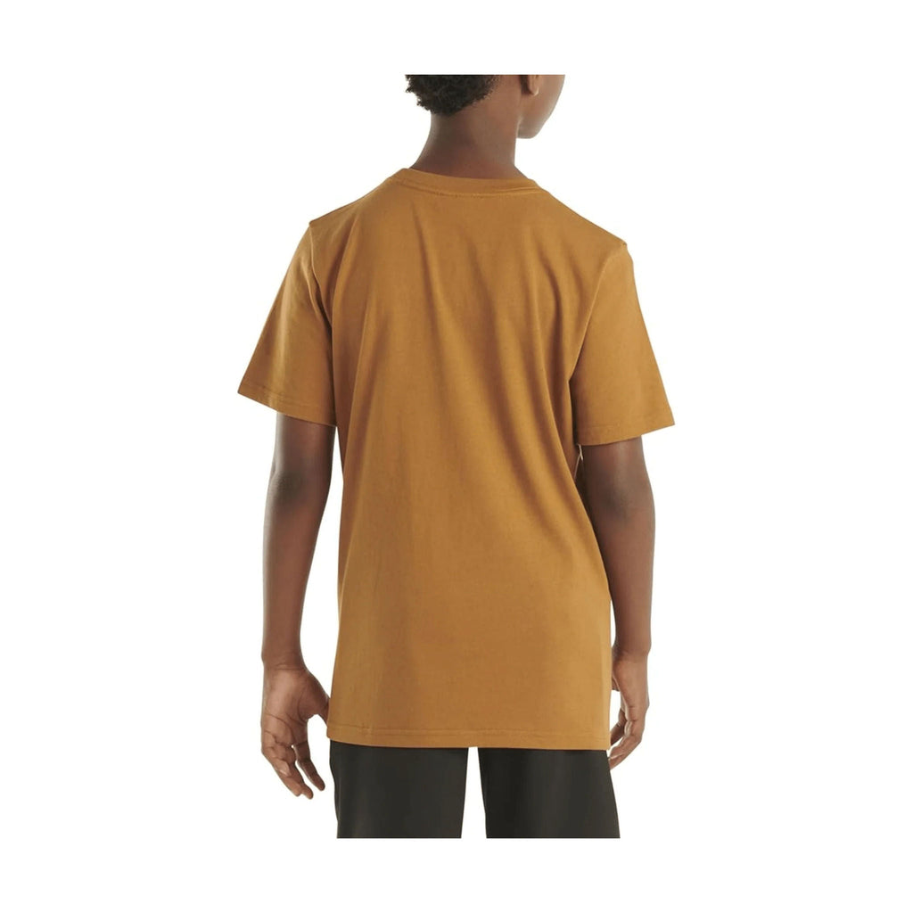 Carhartt Kids' Short Sleeve Logo T Shirt - Carhartt Brown - Lenny's Shoe & Apparel