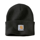 Black beanie with Carhartt logo on a white background