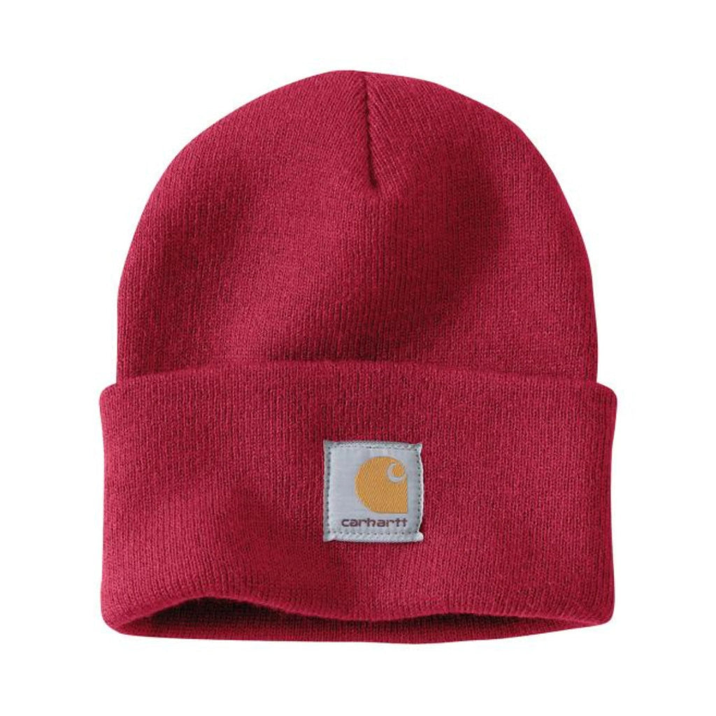 Carhartt Knit Watch Hat - Industry Red - Lenny's Shoe & Apparel