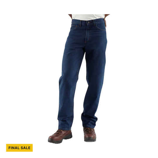 Carhartt Men's Flame Resistant Relaxed Fit Jean - Denim - FINAL SALE - Lenny's Shoe & Apparel