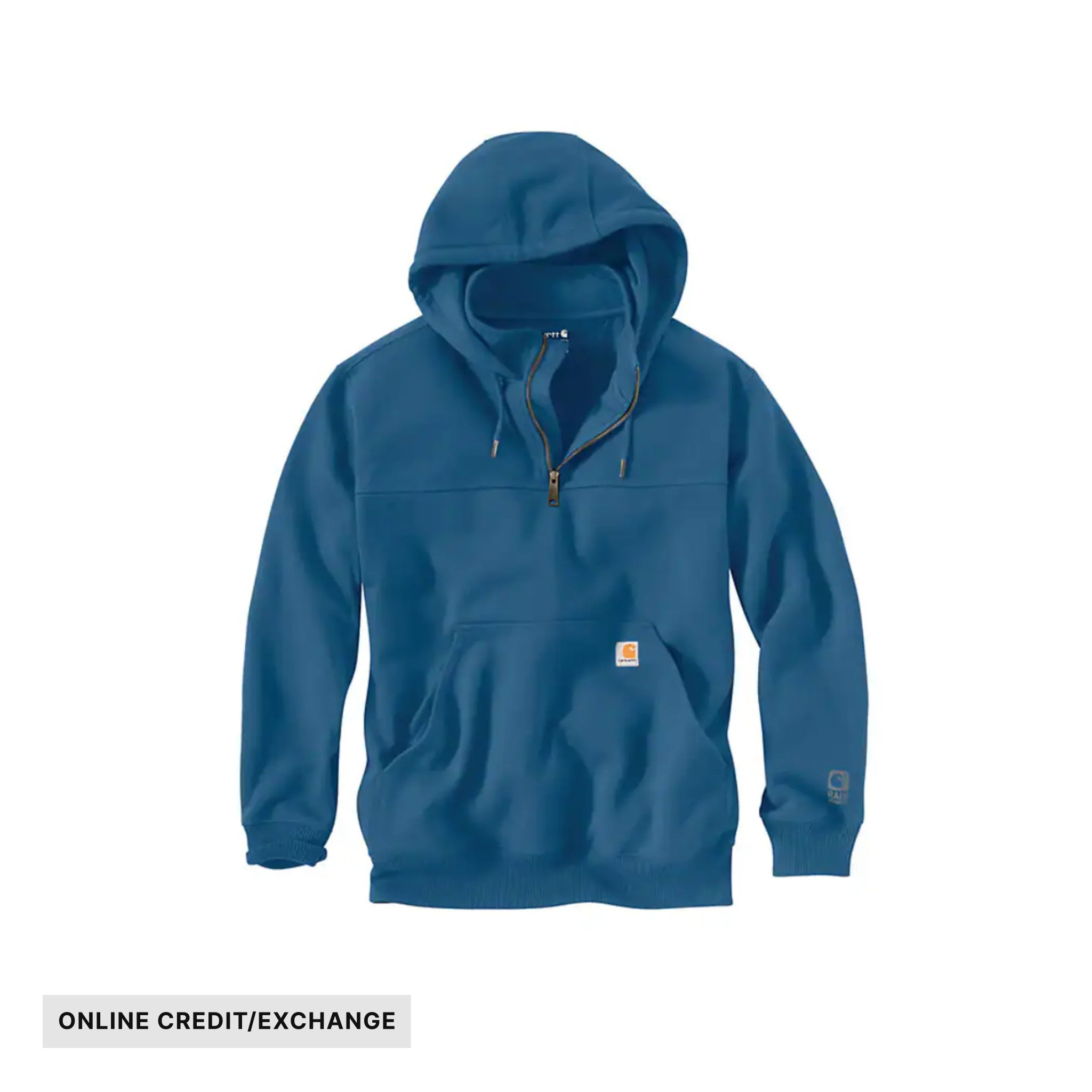 Carhartt Men's Rain Defender Paxton Heavyweight Hooded Quarter Zip