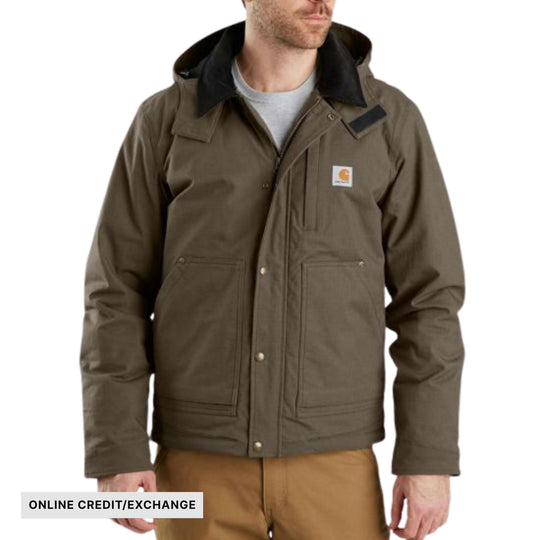 Carhartt Men's Relaxed Fit Full Swing Steel Jacket - Tarmac - ONLINE CREDIT/EXCHANGE - Lenny's Shoe & Apparel
