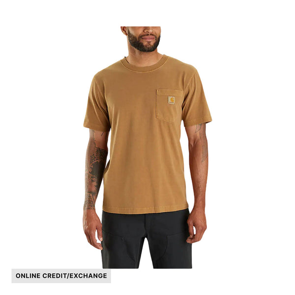 Carhartt Men's Relaxed Fit Lightweight Short Sleeve Pocket Tee