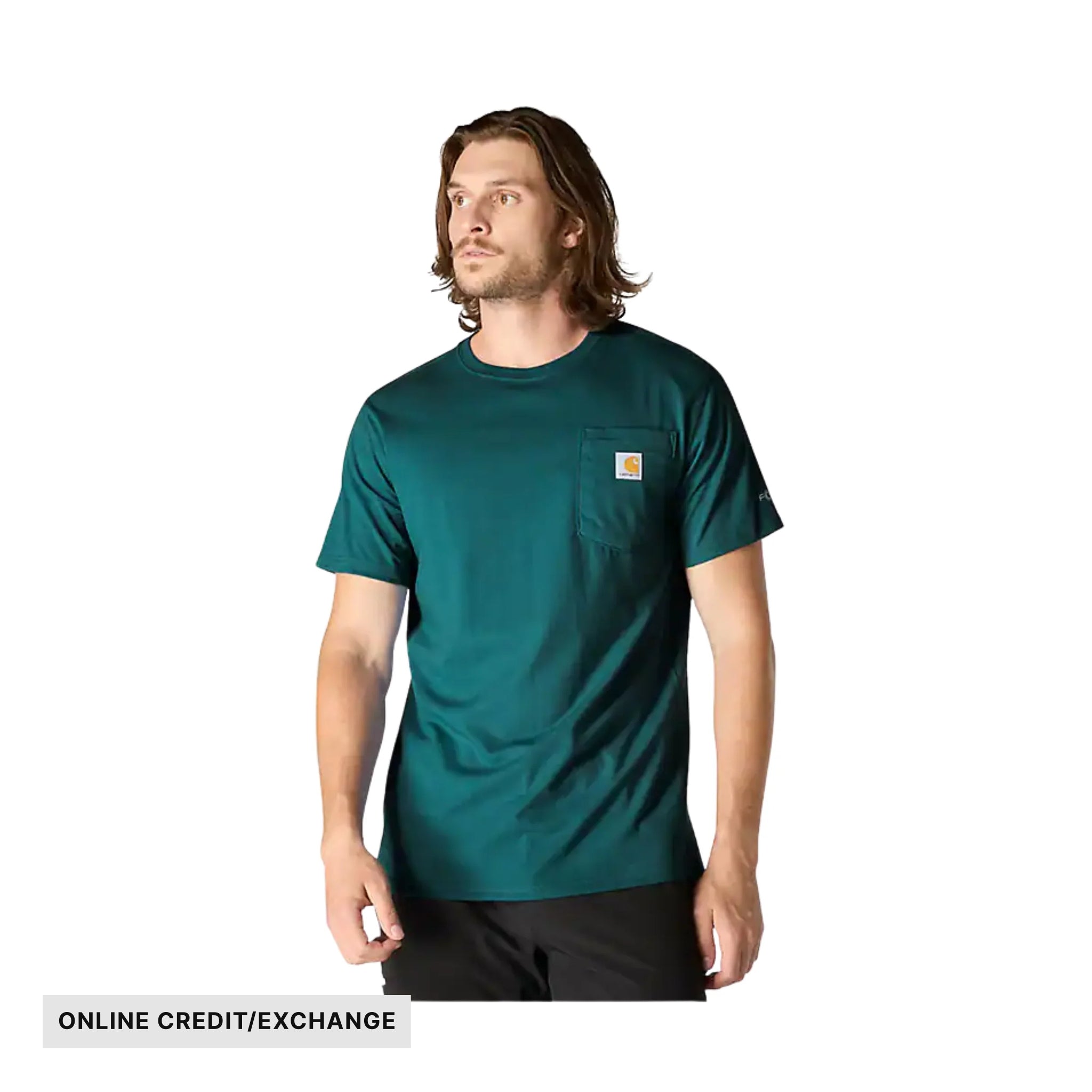 Tシャツ(半袖/袖なし) Carhartt pocket Tee ( green) Carhartt Men's Relaxed Fit Short Sleeve Pocket Tee - Greenstone