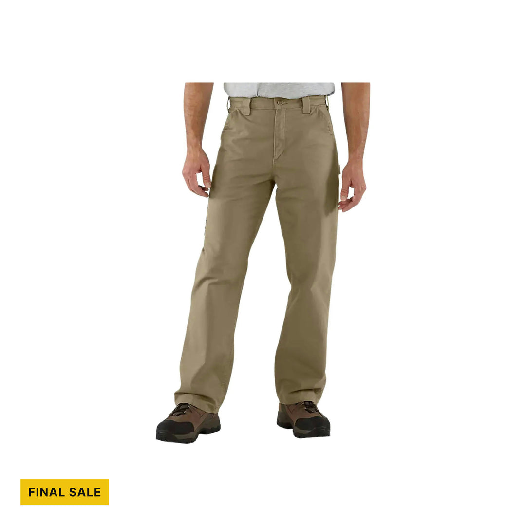 Carhartt Men's Utility Work Canvas Loose Fit Pant - Dark Khaki - FINAL SALE - Lenny's Shoe & Apparel